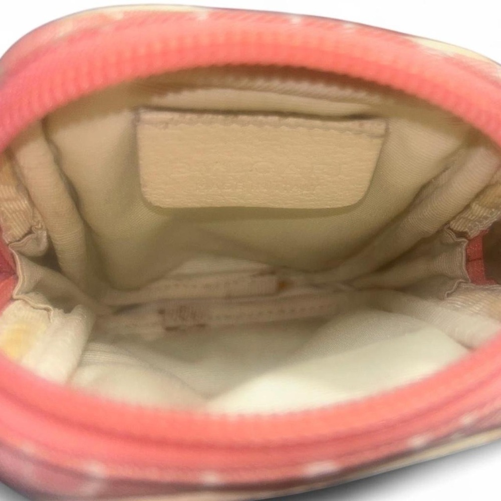 Bulgari Pink Logo Cosmetic Pouch - Picture 6 of 9